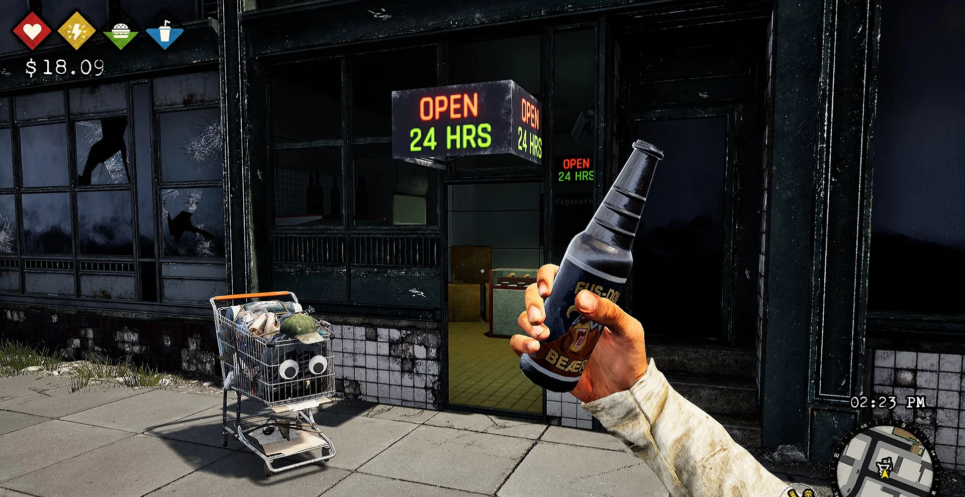 图片[1]-流浪汉模拟器Switch美区中文版v1.0.3下载|开放世界生存模拟游戏-锐品游戏库