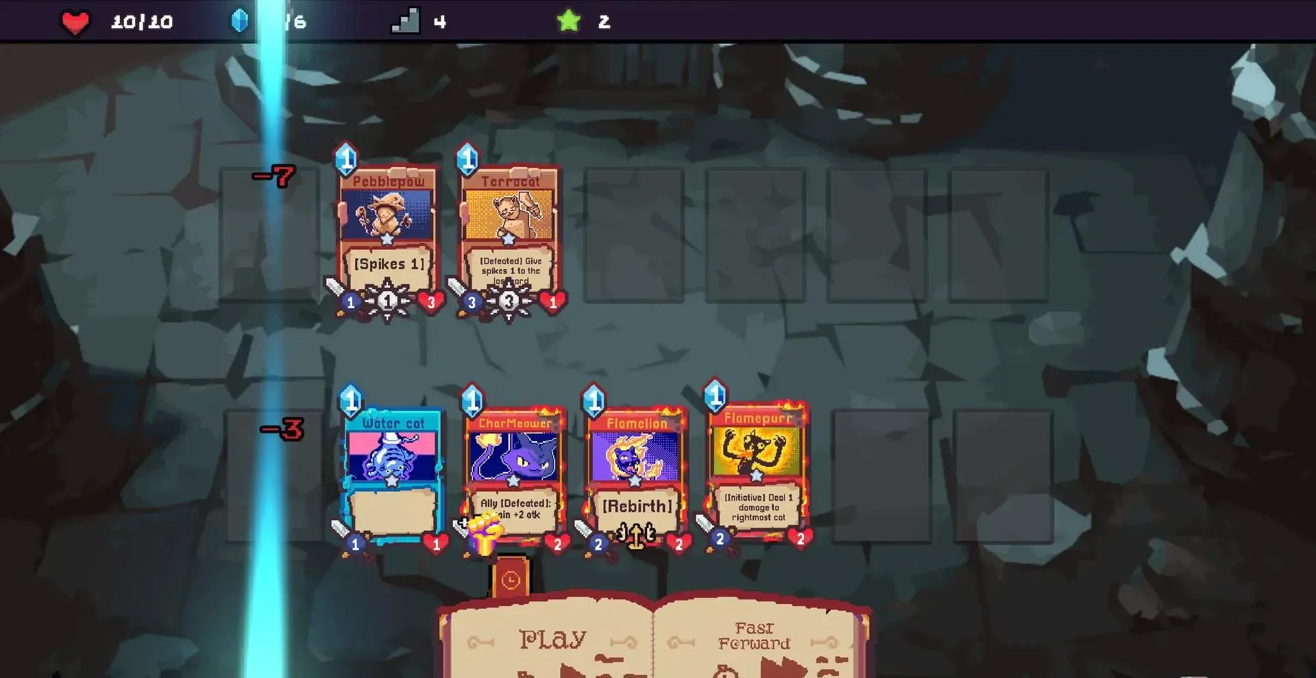 图片[1]-法术猫自动卡牌战术Switch中文版v1.2.0下载|Roguelike策略卡牌高画质-锐品游戏库