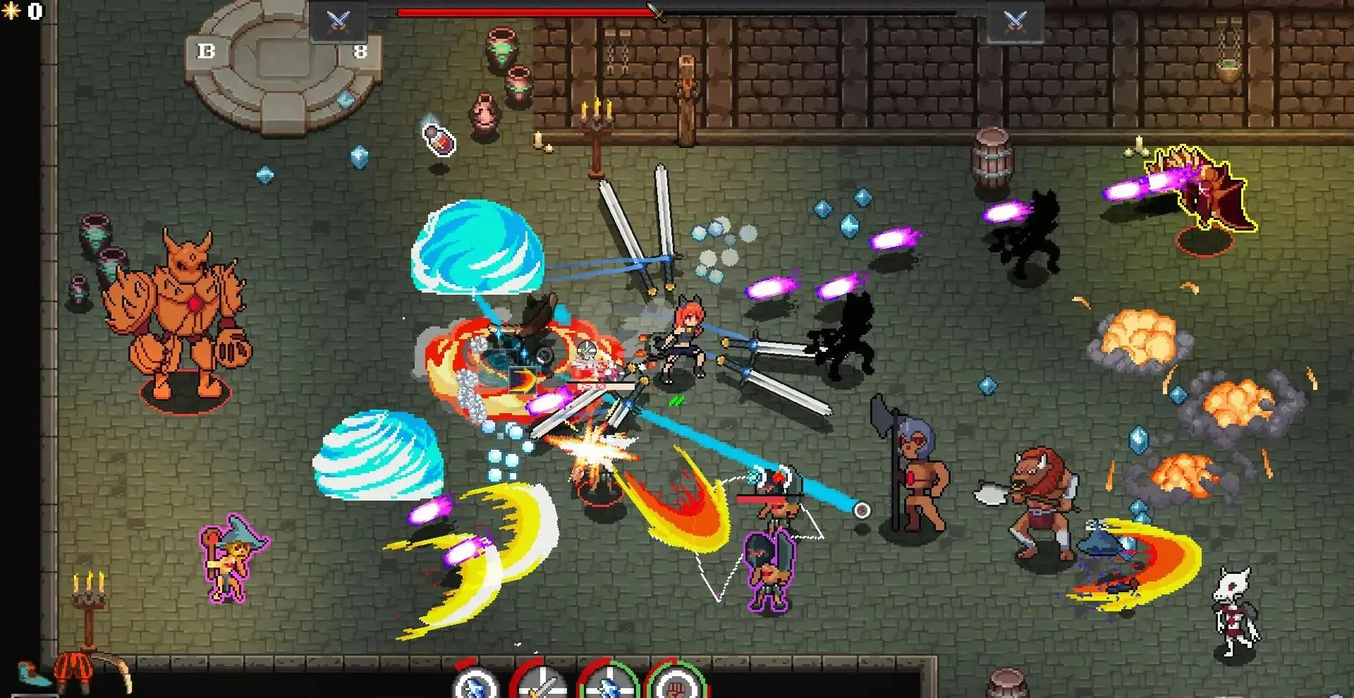 图片[1]-法术圆盘 Spell Disk Switch中文版v1.1.0a像素roguelite动作游戏免费下载-锐品游戏库