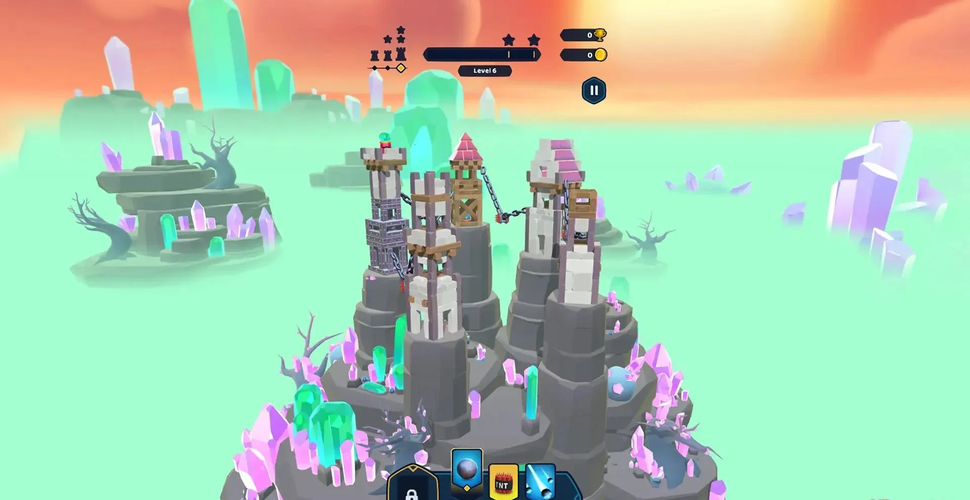 图片[1]-城堡粉碎 Castle Crumble Switch中文版v1.1.1下载 物理破坏策略塔防闯关游戏-锐品游戏库