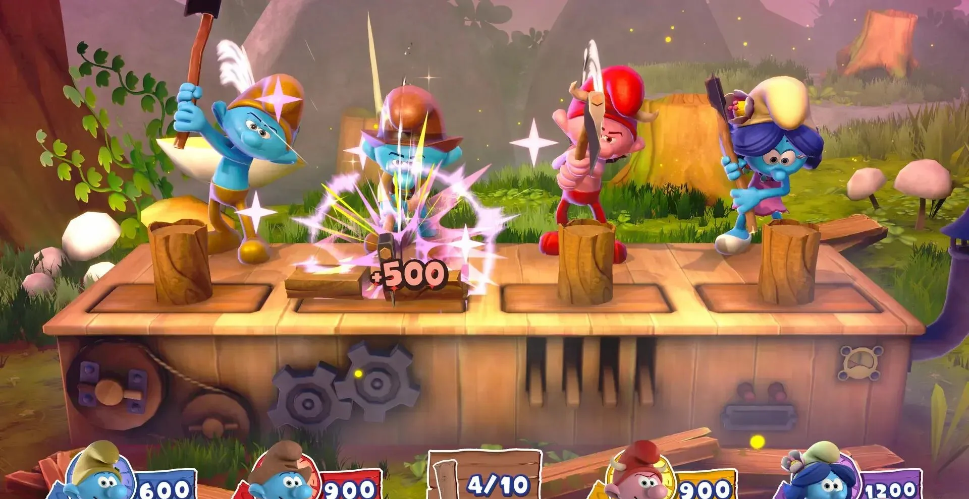 图片[1]-蓝精灵：群落派对Switch中文版v1.2.12下载|50款小游戏4人本地联机聚会必玩-锐品游戏库