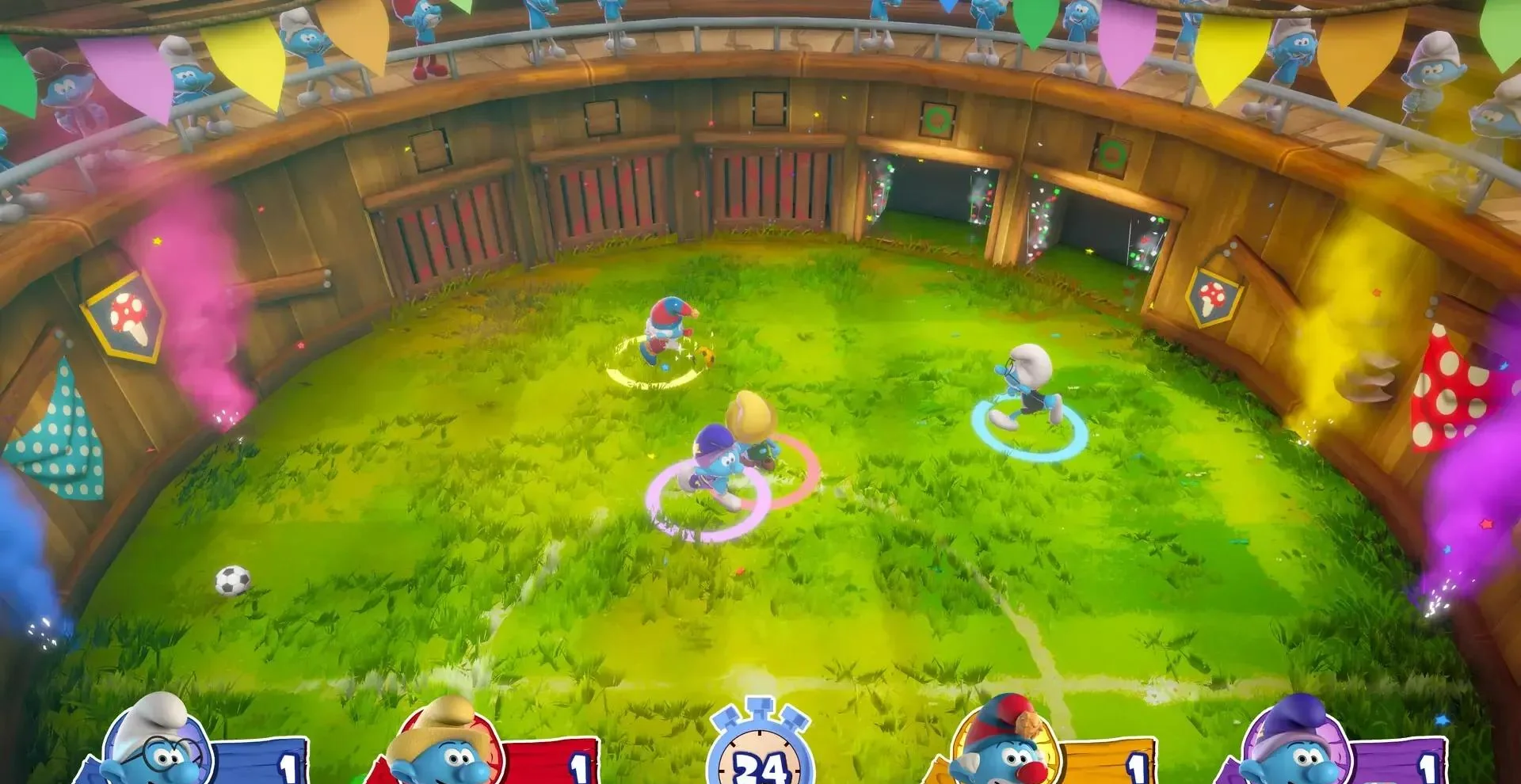 图片[2]-蓝精灵：群落派对Switch中文版v1.2.12下载|50款小游戏4人本地联机聚会必玩-锐品游戏库