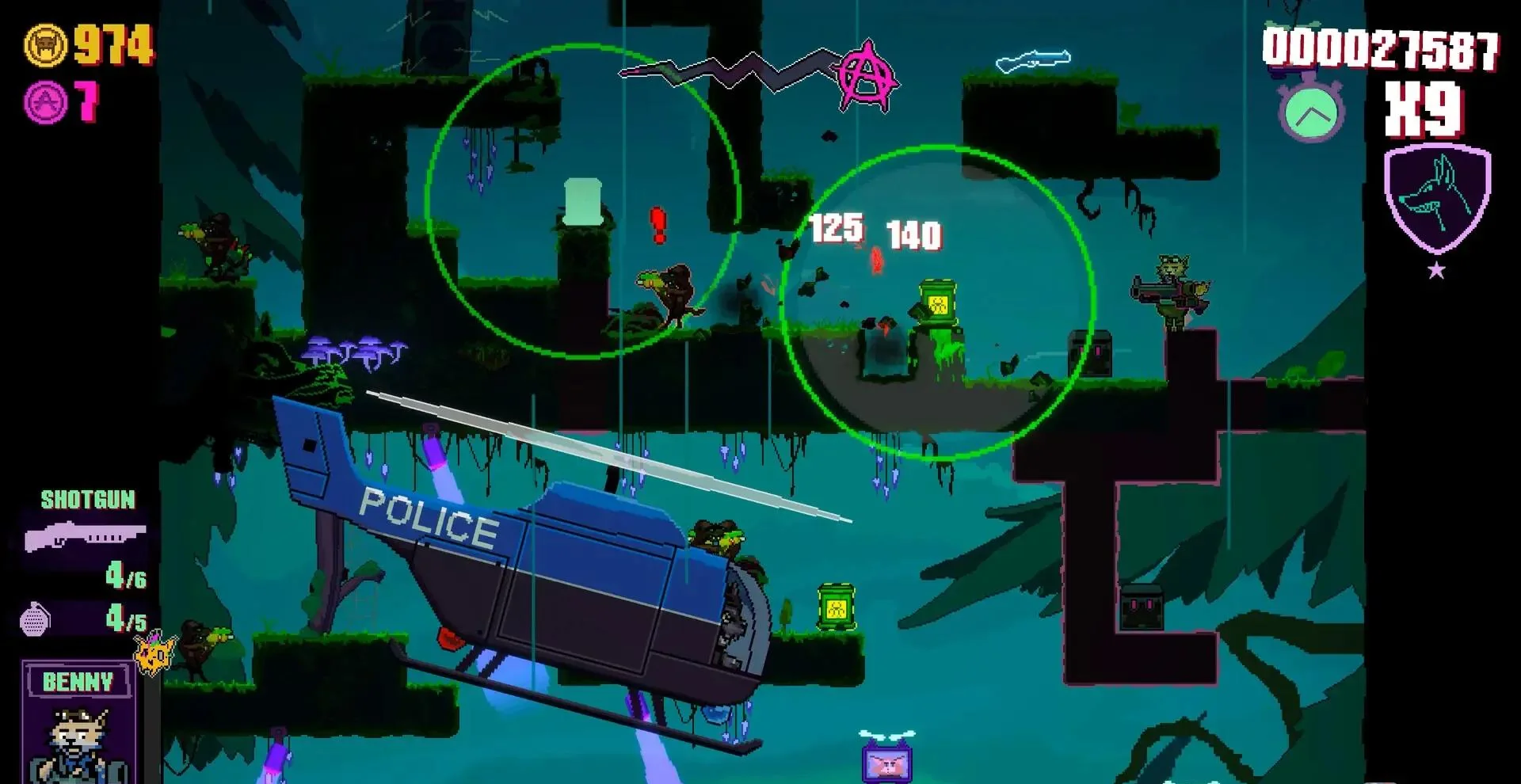 图片[1]-赛博喵战士CLAWPUNK Switch中文版v1.0.4下载 2D动作Roguelite高燃猫战-锐品游戏库