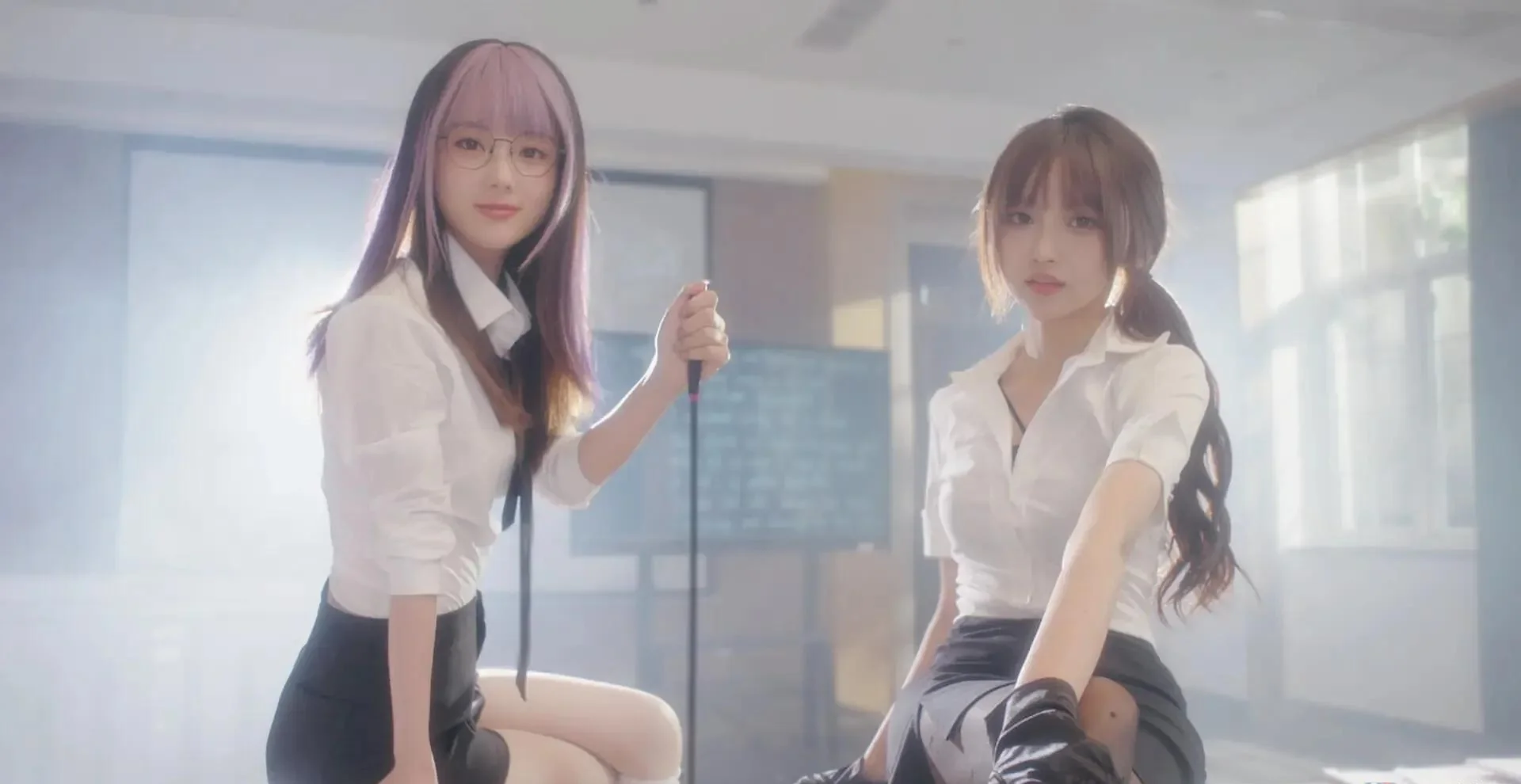 图片[1]-美女请别影响我学习Switch中文版v1.1.3b真人恋爱互动影像游戏免费下载-锐品游戏库