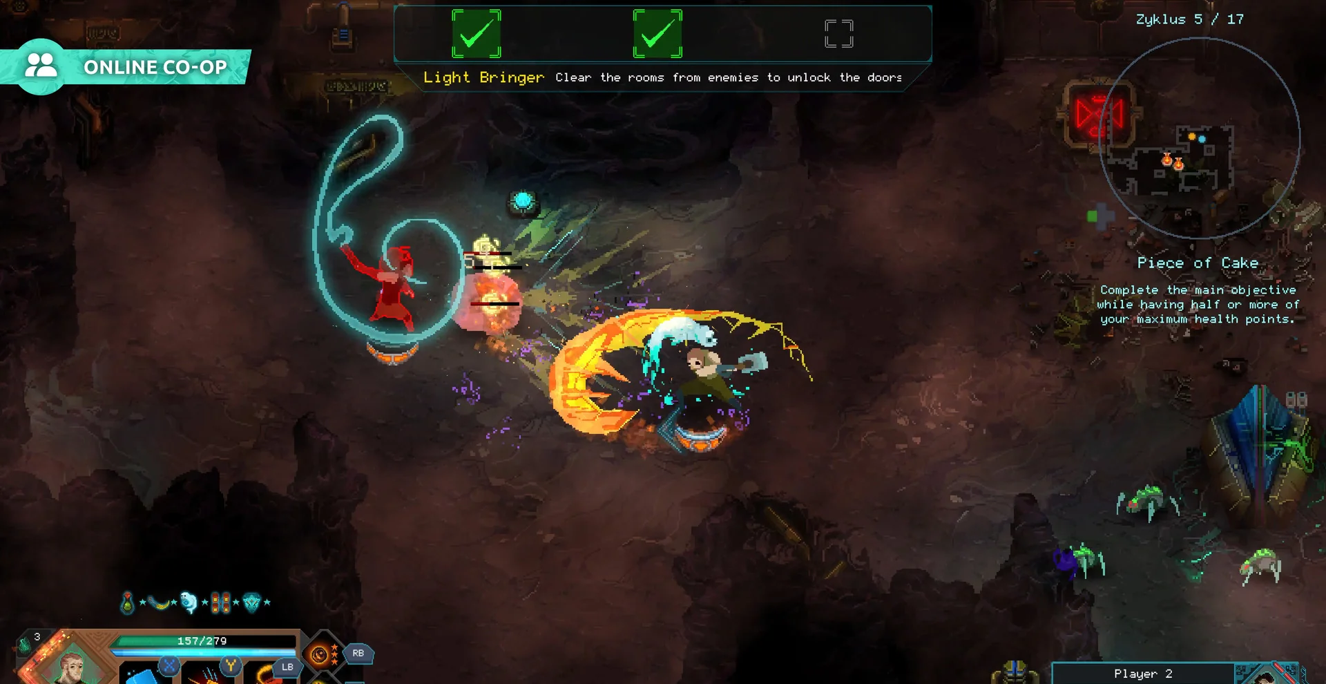 图片[1]-莫塔守山人 Children of Morta Switch中文版v1.0.13+DLC 像素Roguelite动作RPG免费下载-锐品游戏库