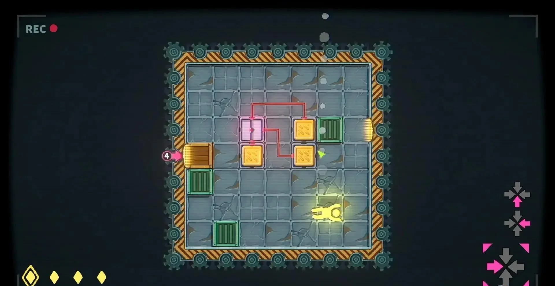 图片[1]-坍缩谜室Shrink Rooms Switch美版中文版v1.0.0下载|300+关卡推箱解谜-锐品游戏库