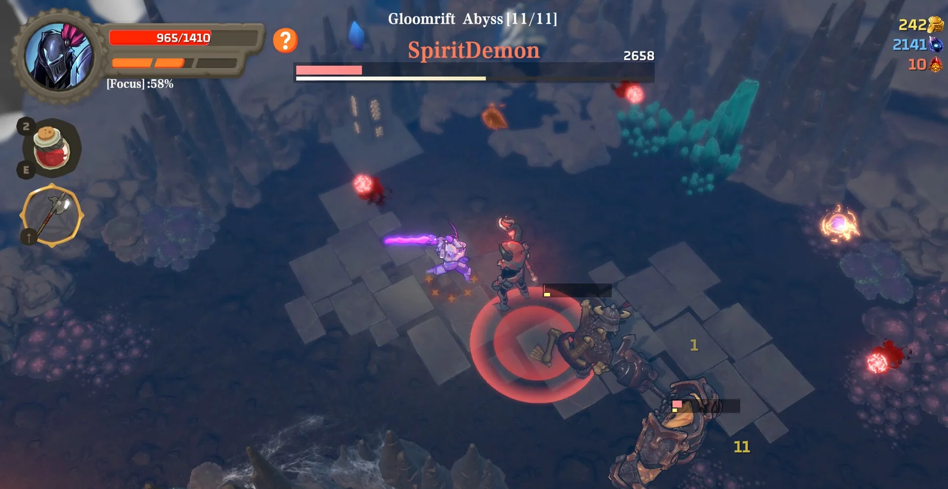 图片[1]-失乡骑士Banished Knight v1.6.8官方中文版 硬核魂系俯视角动作Roguelike高画质下载-锐品游戏库