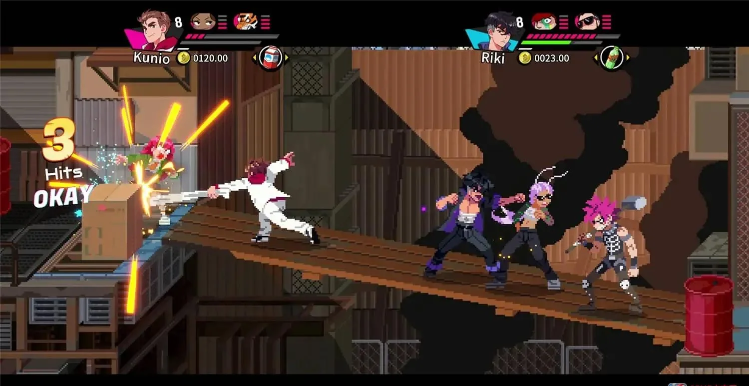 图片[1]-热血硬派外传 热血少女2 v1.1.34中文正式版6.44GB下载|横版动作格斗联机新作-锐品游戏库