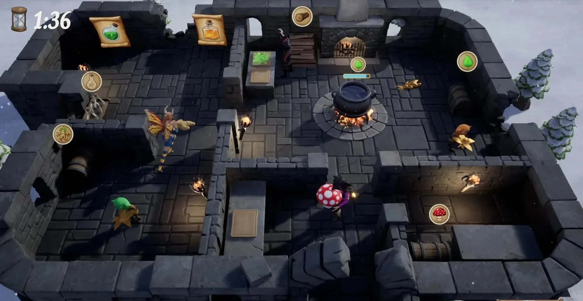 图片[2]-魔幻女巫Witchtastic官方中文Build.17286856四人同屏合作酿造魔法药剂聚会游戏下载-锐品游戏库