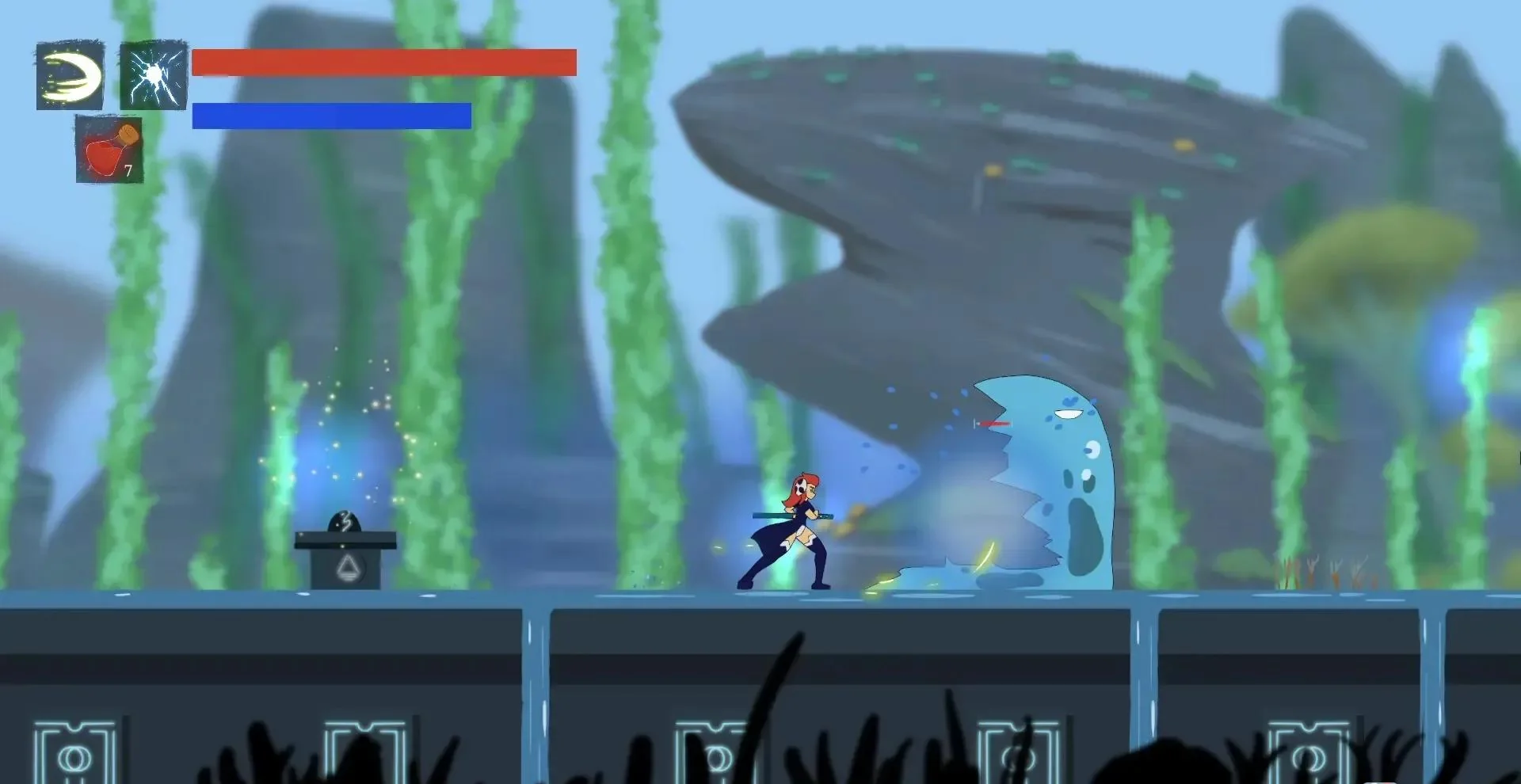 图片[1]-白焰之灵虚空之女v1.0.1官方中文版|2D魂系银河恶魔城动作冒险游戏下载-锐品游戏库