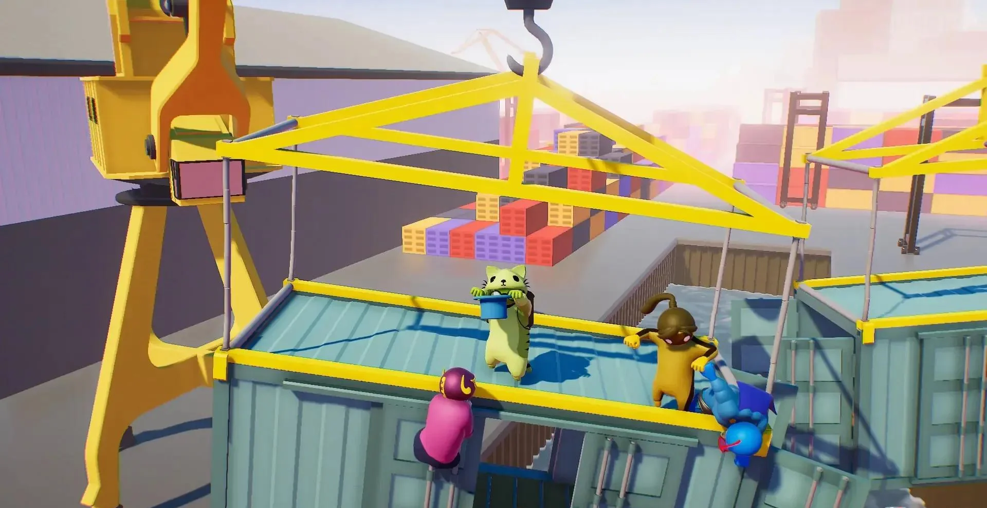 图片[1]-Gang Beasts萌萌小人大乱斗中文Build.17145253最新版本地多人派对格斗游戏免费下载-锐品游戏库