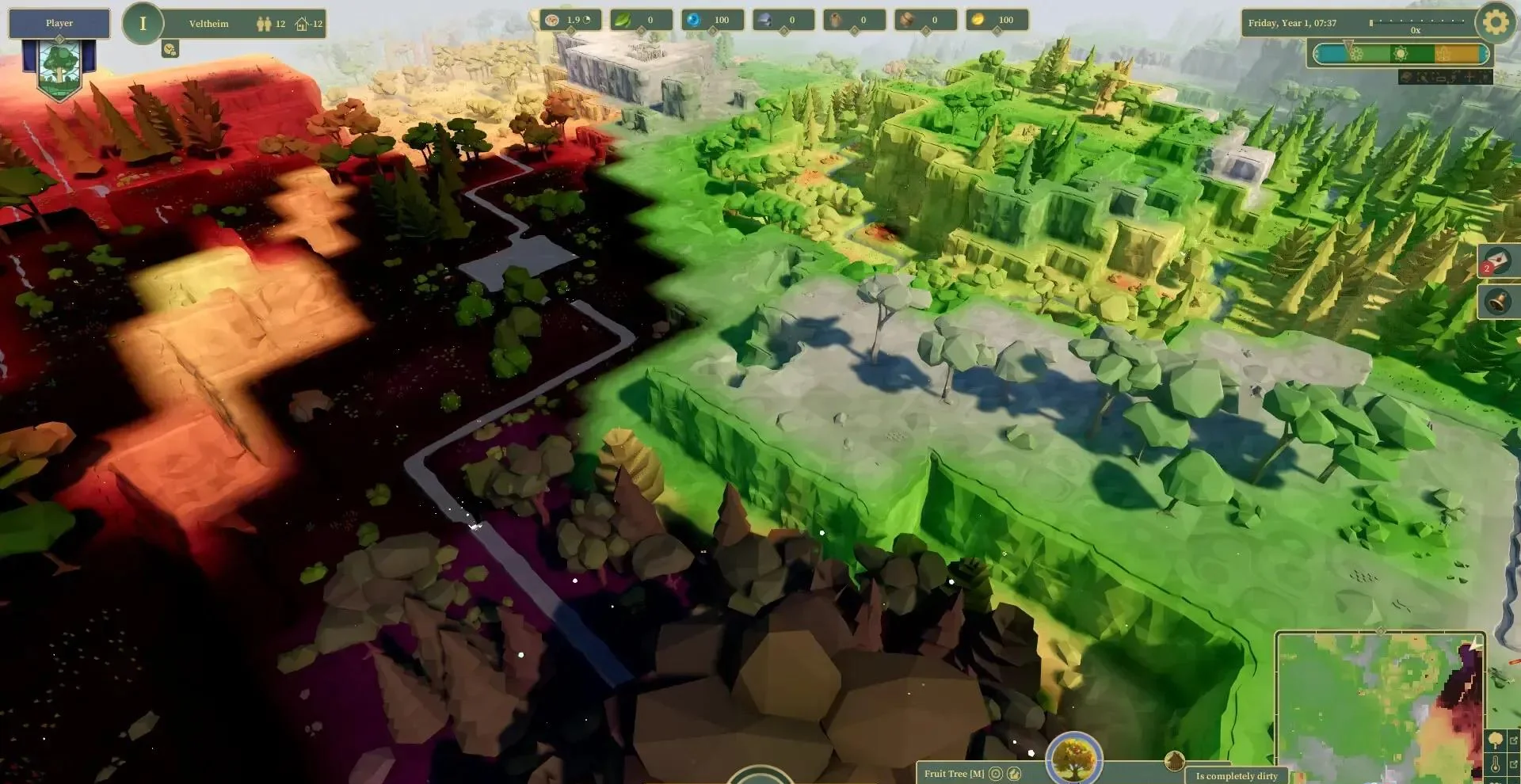 图片[1]-Of Life and Land生命与土地官方中文Build.17334654低多边形生态模拟经营游戏免费下载-锐品游戏库