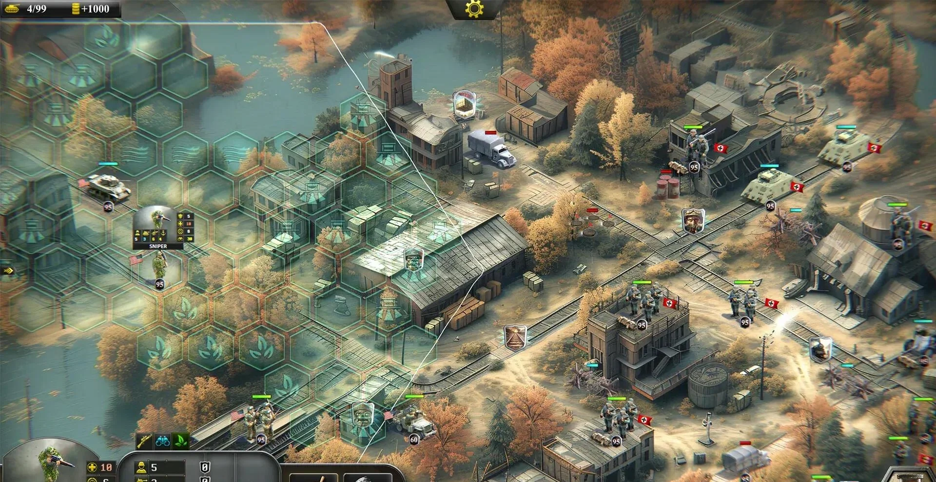 图片[1]-二战突击兵团Frontline v1.0.18中文正式版下载|六角硬核战略二战单机游戏-锐品游戏库