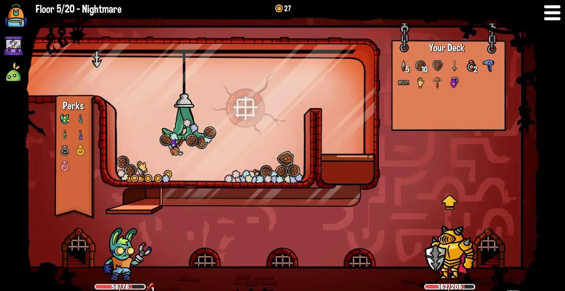 图片[1]-抓抓地牢v0.7.3官方中文版|Roguelike卡牌构筑+娃娃机玩法高自由度单机游戏下载-锐品游戏库