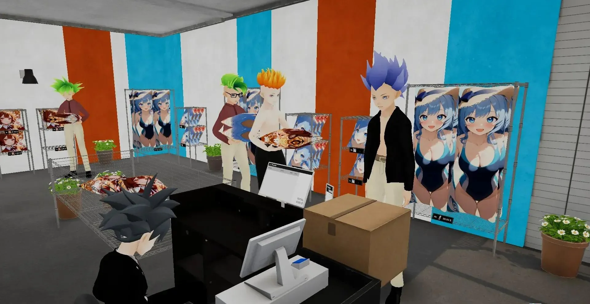 图片[1]-商店模拟器二次元抱枕女神官方中文v1.2.0.23下载|高画质经营模拟游戏PC版-锐品游戏库