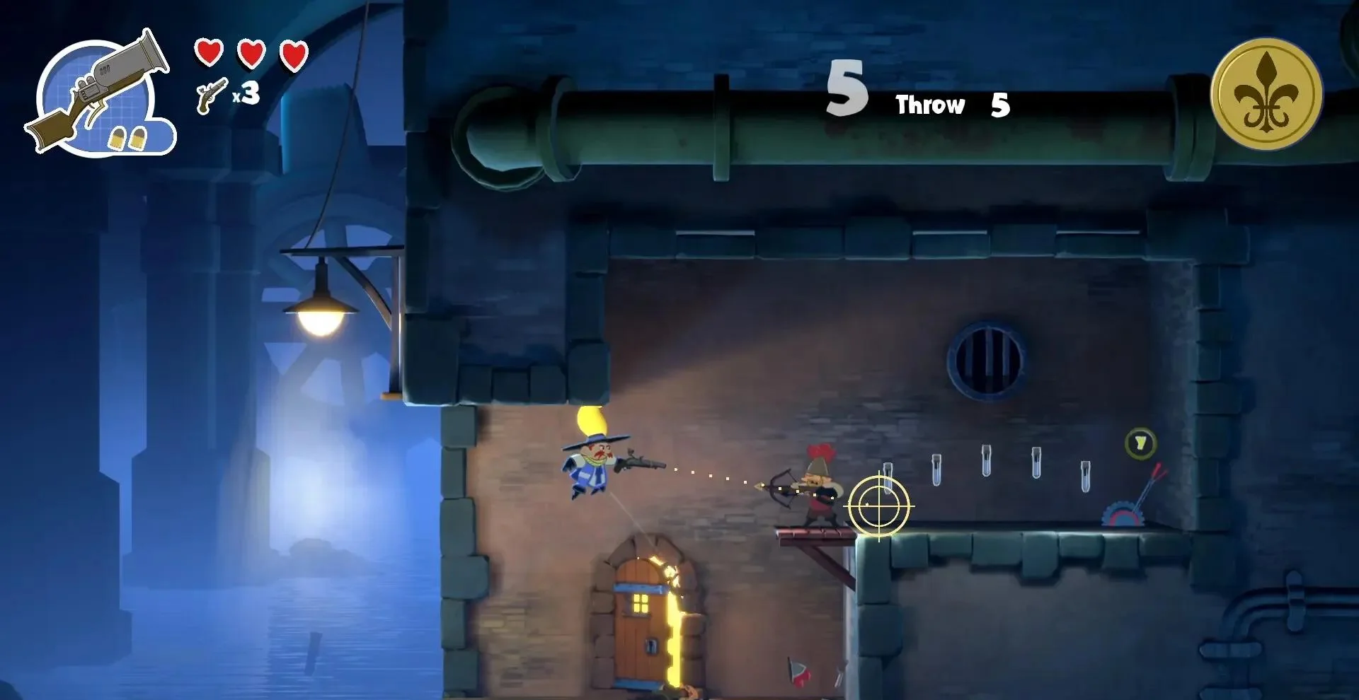 图片[1]-天啊Sacre Bleu v1.0.10中文版2D横版蒸汽火铳动作冒险游戏PC免费下载-锐品游戏库