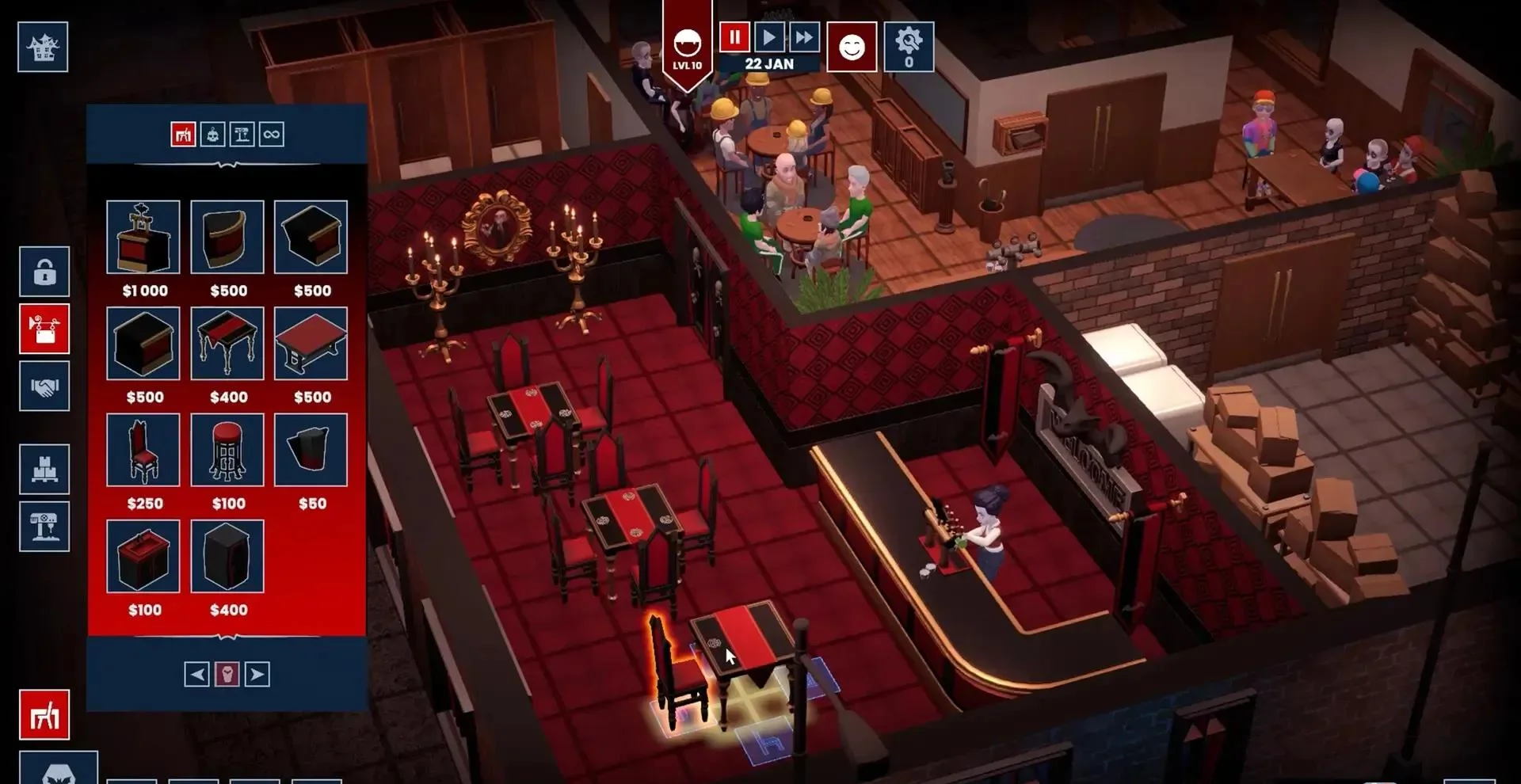 图片[1]-吸血鬼酒吧大亨官方中文版v1.0.10444下载|模拟经营单机血液酒馆管理游戏-锐品游戏库