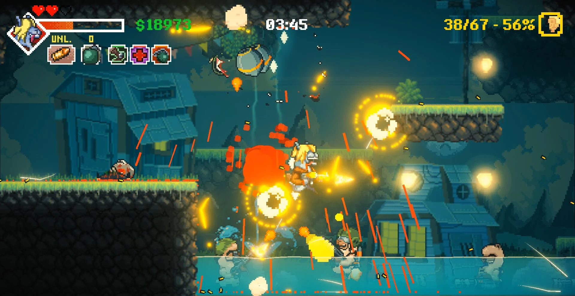 图片[1]-极速骆马Speedollama官方中文Build.17678934版高画质像素风平台射击游戏免费下载-锐品游戏库