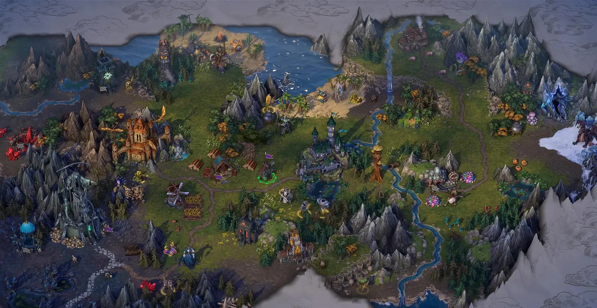 图片[1]-魔法门之英雄无敌上古纪元v0.40.07官方中文版下载|6大阵营回合策略巨献-锐品游戏库