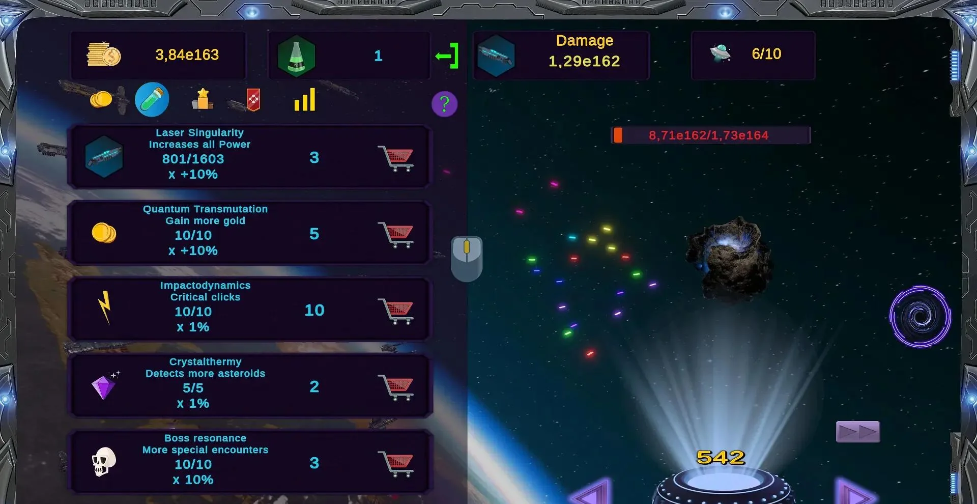 图片[1]-星际点击者传奇Star Clicker Odyssey官方中文v1.0.0免费下载|太空放置点击策略游戏高画质版-锐品游戏库