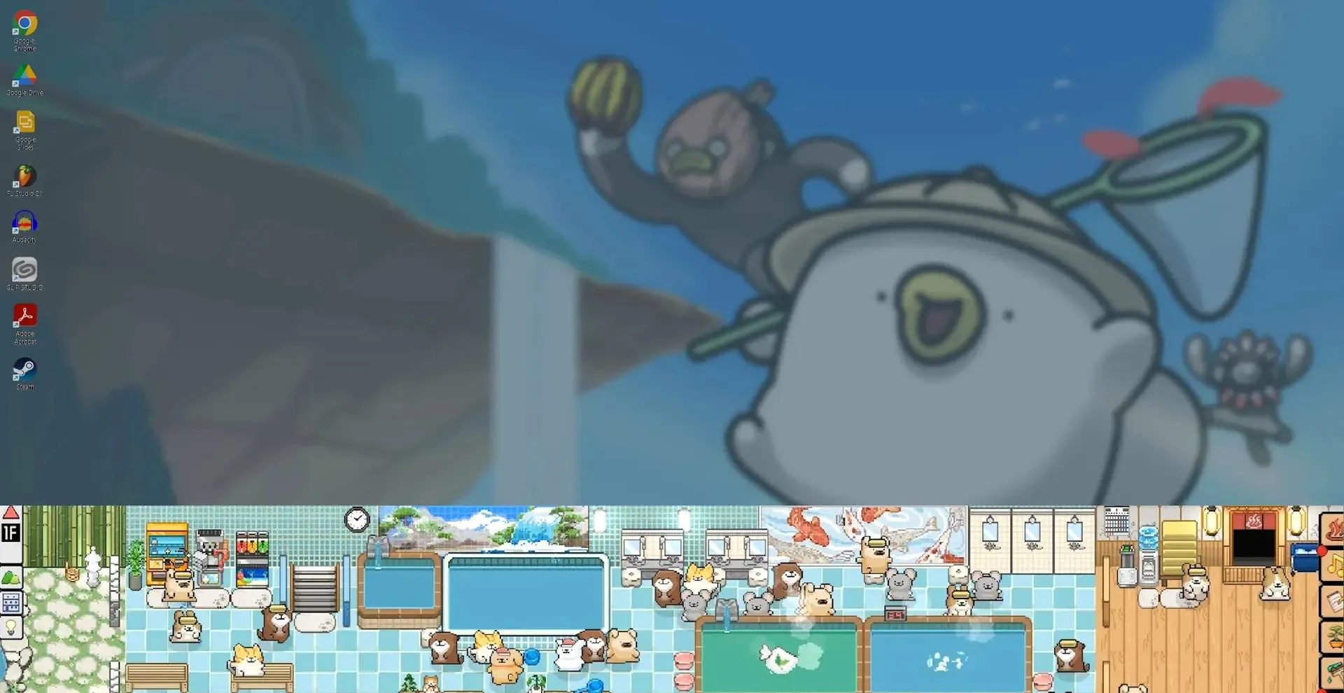 图片[1]-线条小狗动物温泉官方中文版Build.19102230|291MB治愈系放置经营游戏免费下载-锐品游戏库