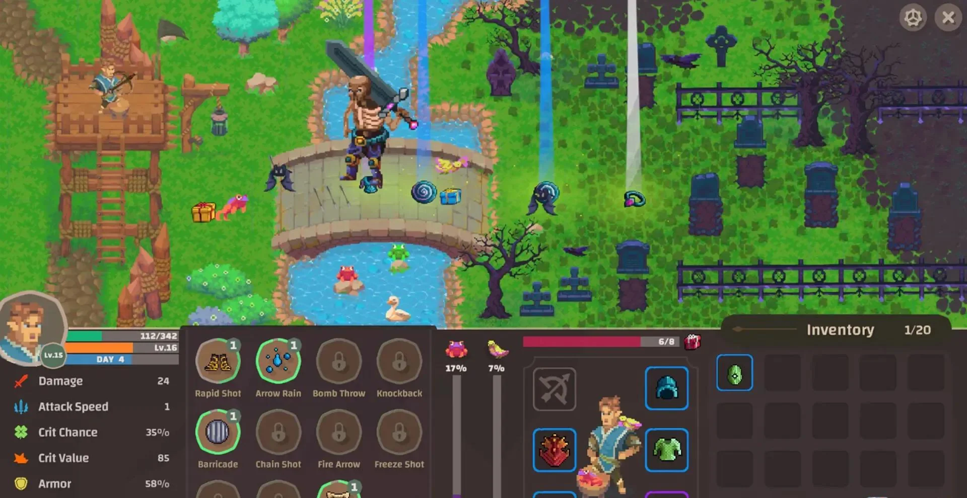 图片[1]-村庄保卫者Village Defenders官方中文版Build.19496753|像素Roguelike塔防策略游戏免费下载-锐品游戏库