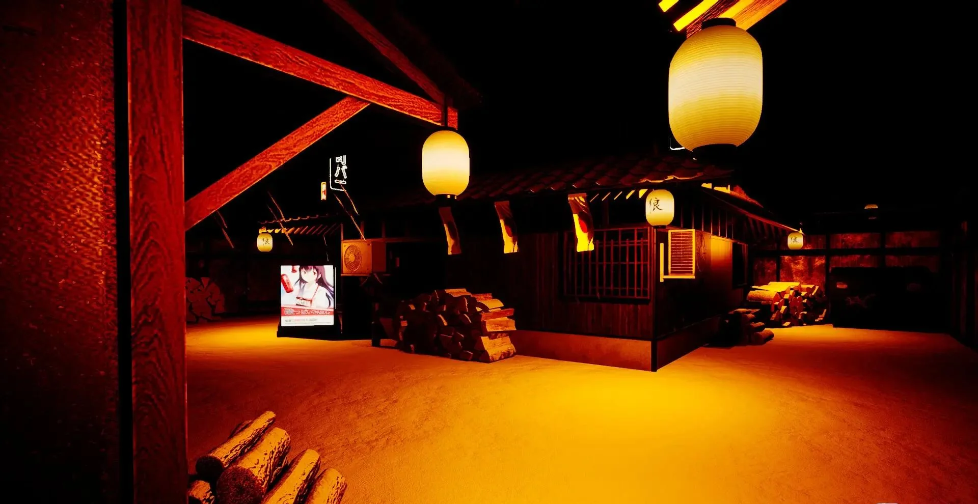 图片[1]-赤提灯Red Lantern官方中文Build.20182146下载|90年代日本生存恐怖黑客模拟高画质PC版-锐品游戏库