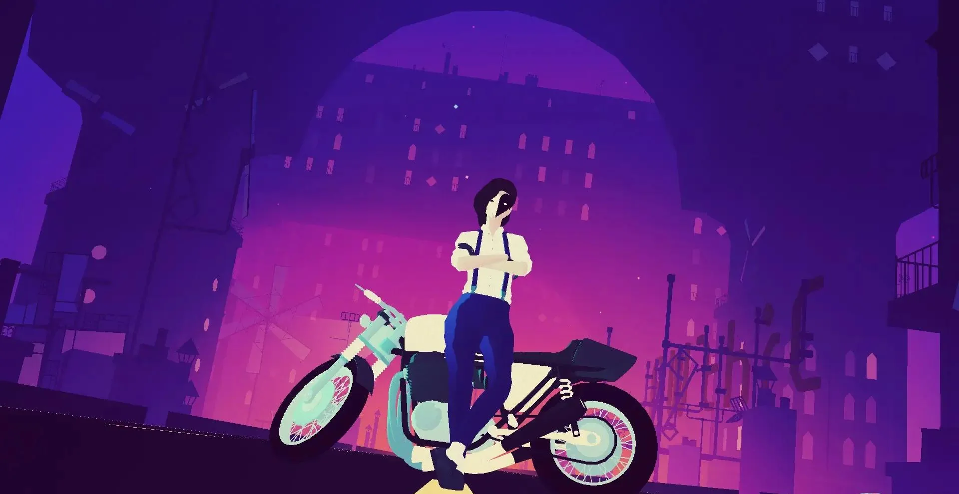 图片[1]-再见狂野之心Sayonara Wild Hearts中文版Build.20230746高帧率音乐跑酷游戏免费下载-锐品游戏库