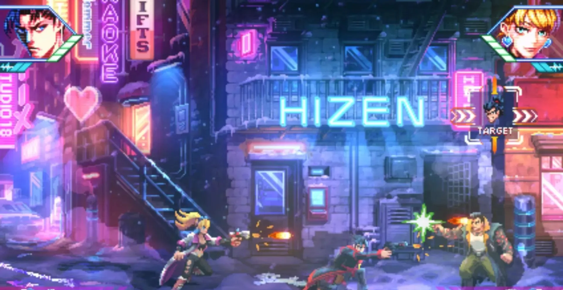 图片[1]-霓虹地狱Neon Inferno官方中文版Build.21023098高画质赛博朋克2D动作射击游戏免费下载-锐品游戏库