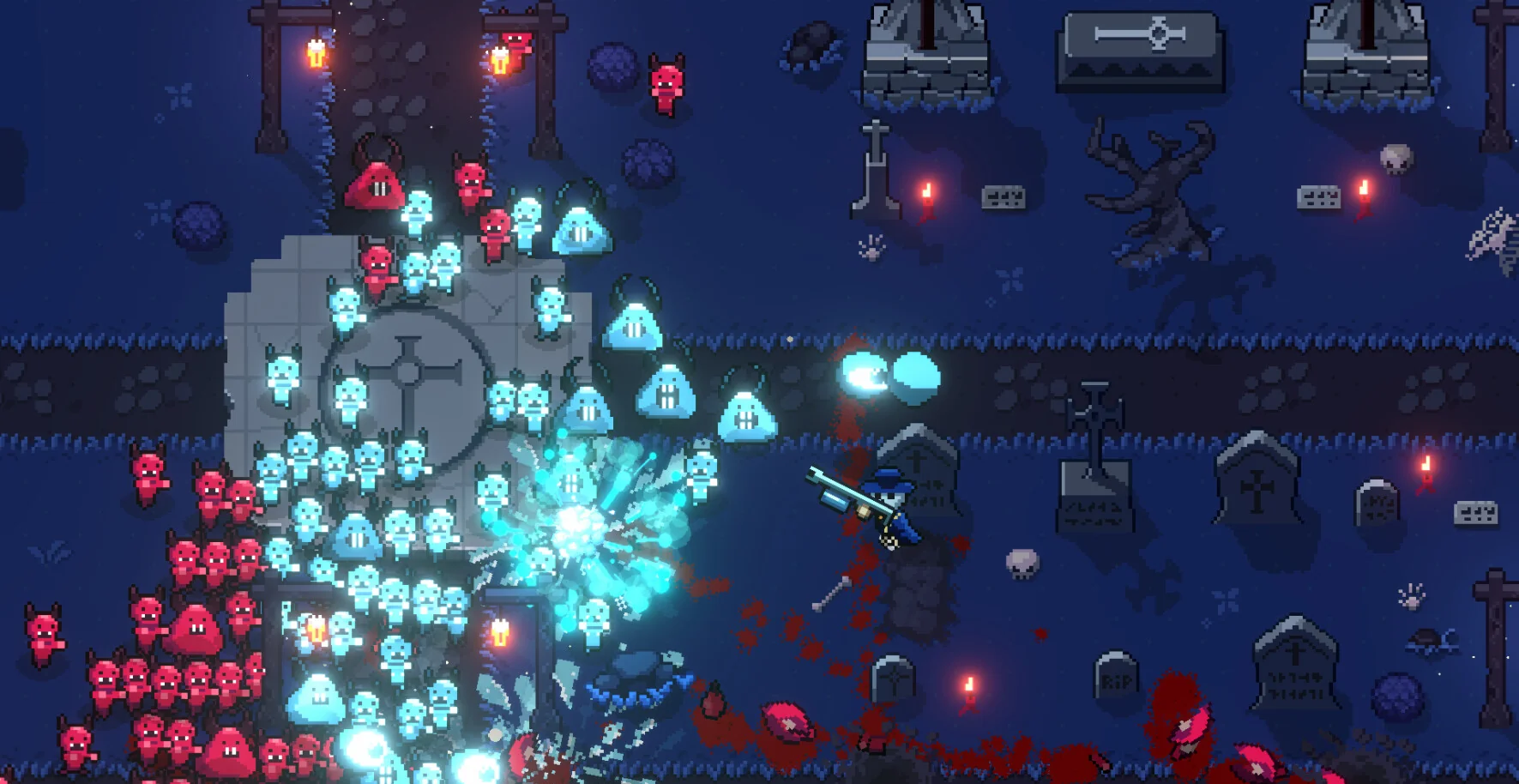 图片[1]-活魔人Raining Blood: Hellfire官方中文版Build.19725999下载|复古横版射击高画质-锐品游戏库