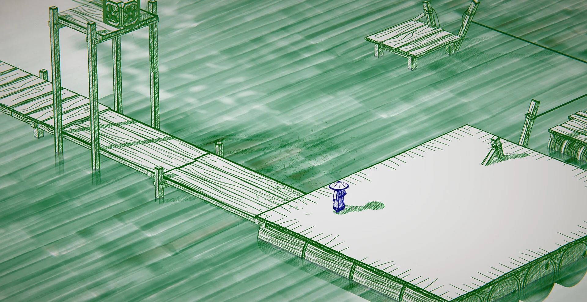 图片[1]-Inked洇客中文版Build.21146346下载|钢笔手绘风解谜冒险游戏PC高画质版-锐品游戏库