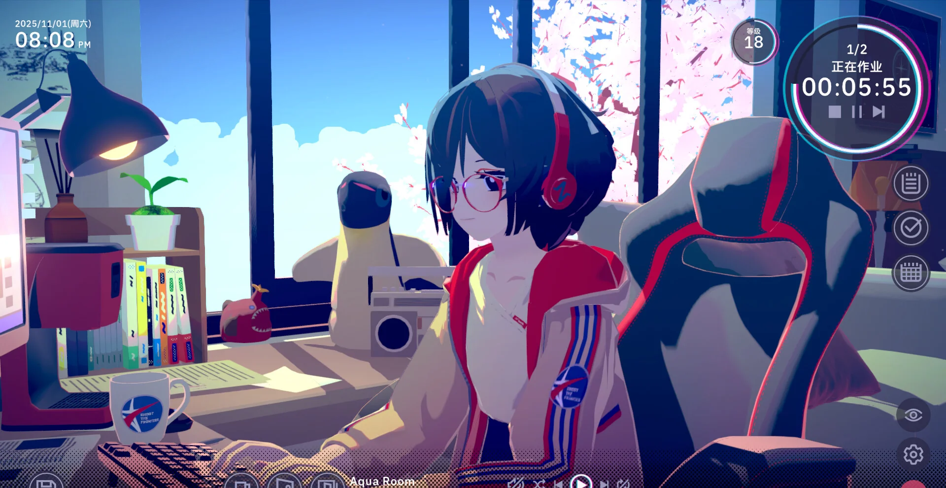 图片[1]-放松时光与你共享Lo-Fi故事中文版v1.1.12下载|治愈系专注工具游戏高音质-锐品游戏库