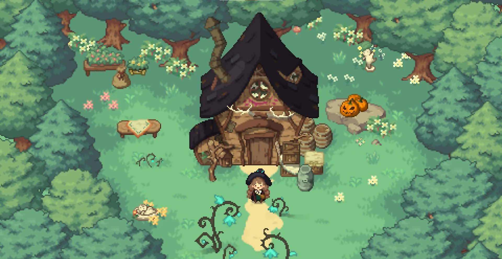 图片[1]-林中小女巫Little Witch in the Woods官方中文v5.4.4.0高画质治愈模拟RPG免费下载-锐品游戏库