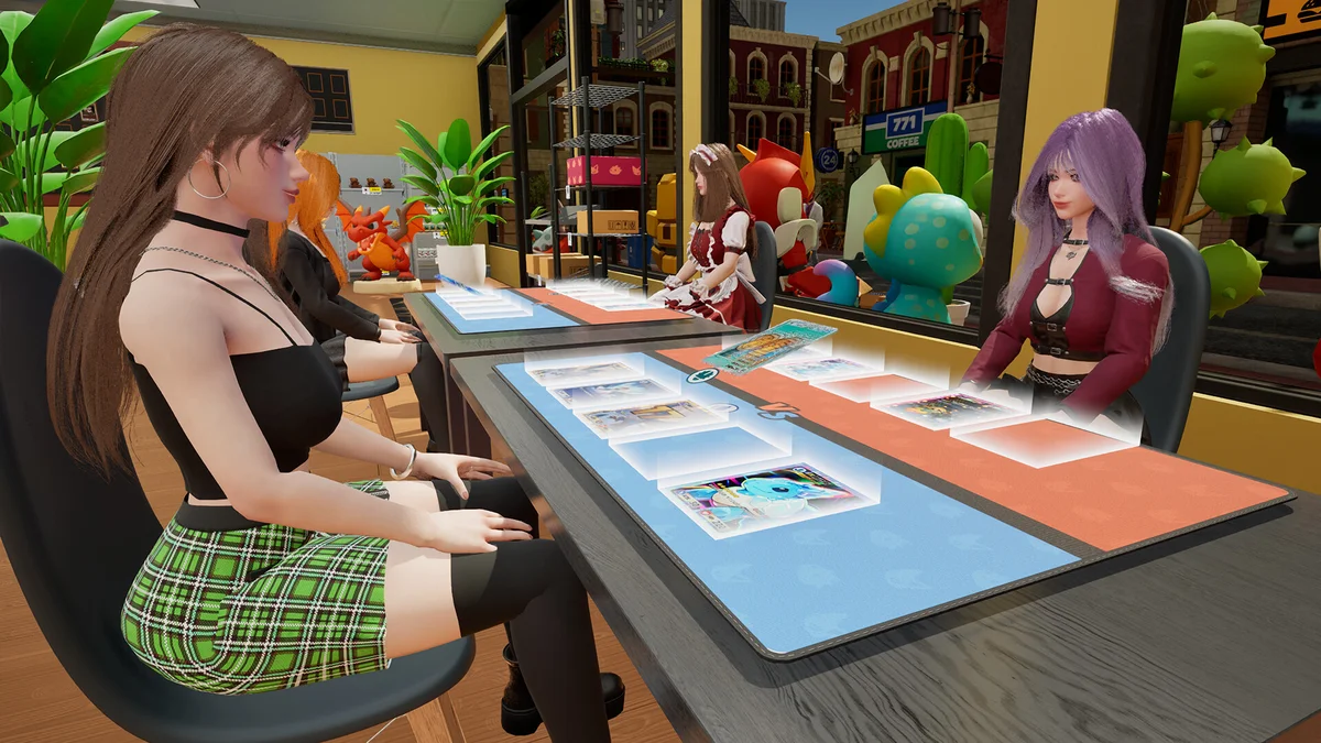 卡牌店模拟器多人联机版v0.026中文高画质经营模拟免费下载-锐品游戏库