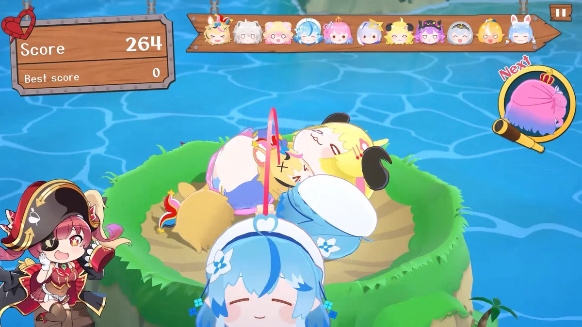 hololive宝藏山v2.5.0中文版免费下载|VTuber主题消除休闲游戏官方PC高画质-锐品游戏库