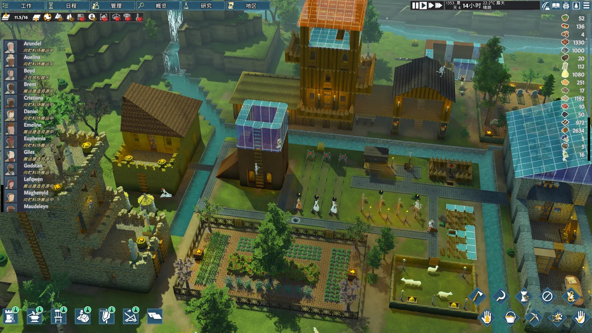 Going Medieval前往中世纪v0.25.29中文版高自由建造模拟经营游戏下载-锐品游戏库