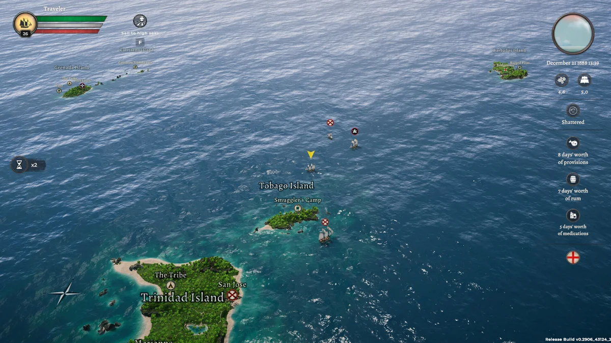 图片[1]-海盗遗产Corsairs Legacy v0.3017中文版 开放世界海盗ARPG高画质海战端游下载-锐品游戏库