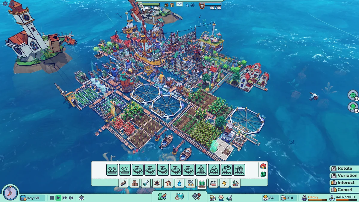 Flotsam漂流物语v0.9.1e1中文最新版 高画质海上生存建造模拟游戏下载-锐品游戏库