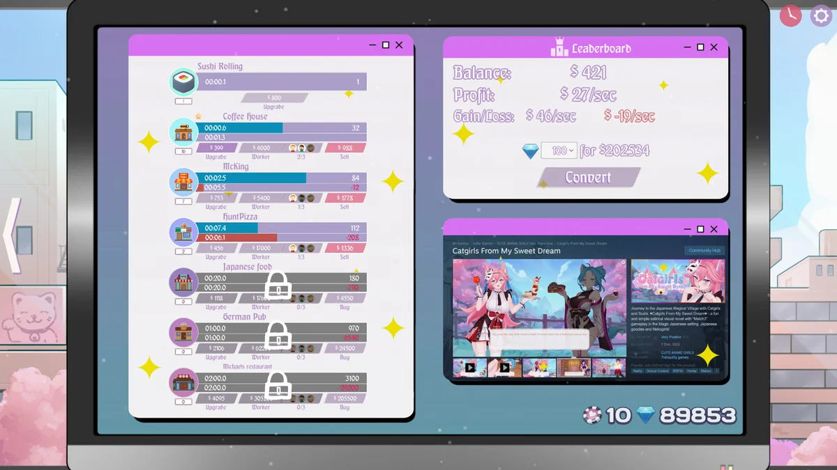 图片[4]-梦想工作晋升之路官方中文版2025最新版视觉小说三消经营游戏下载-锐品游戏库