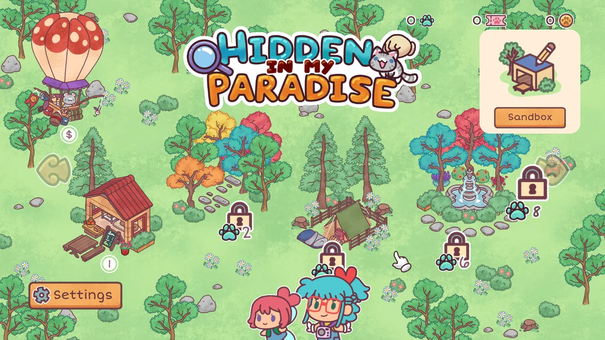 Hidden in my Paradise最新中文版Build.16698404治愈系寻物游戏免费下载-锐品游戏库